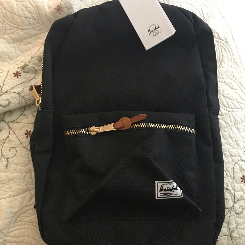 Black Herschel Backpack